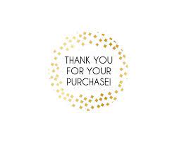Saying 'thank you for your order' the right way can improve your b2c and b2b relationships by showing your clients you are committed until the end. Thank You Stickers Printable Sticker Thank You For Your Purchase Sticker Thank You For Your Order Thank You Stickers Shopping Quotes Printable Stickers