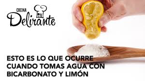 Esto Ocurre Si Mezclas Limon Con Bicarbonato Cocina Delirante Youtube