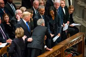 George W. Bush shares a sweet laugh ...