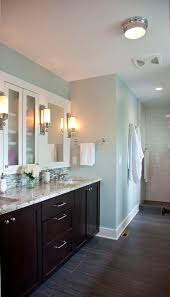 Like The Floors Dark Vanity Tiles But With Full Mirror Wall Instead Decoration For House Wood Floor Bathroom Bathroom Colors Dark Bathrooms