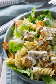 Foodporn Caesar Pasta Salat Nudelsalat Mal Anders Rezept Pasta Salat Salat Mit Hahnchen Nudelsalat Mit Huhnchen