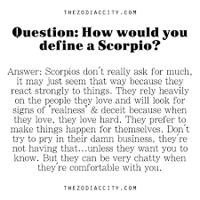 Zodiaccity Repost How Would You Define A Scorpio Scorpio Zodiac Facts Scorpio Scorpio Zodiac