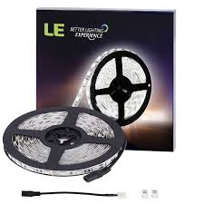 Lighting Ever 12v Flexible Led Strip Lights Daylight White Super Bright 300 Units 5050 Leds Led Christmas Lights 16 4ft 5m Spool Led Tape Lighting Walmart Com Walmart Com