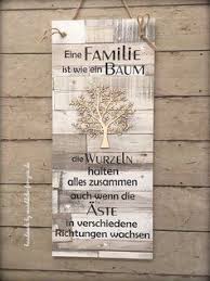 Familie Ist Wie Ein Baum Xxl Vintage Spruchtextschild Sprüche