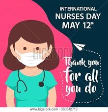 International nurses day is celebrated on 12 may every year. International Nurses Vector Photo Free Trial Bigstock