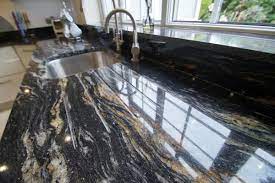 Cosmic Black Granite Kitchen Worktops From Stone Culture In 2021 Black Granite Kitchen Granite Kitchen Black Granite