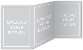 Our seal and send cards are printed on matte cardstock, along with your return address so all you have to do is write our greetings and delivery. Upload Your Own Design 5x7 Tri Fold Stationery Card By Yours Truly Shutterfly