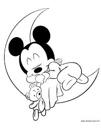 Free printable baby disney coloring pages. Disney Babies Coloring Pages 2 Disneyclips Com