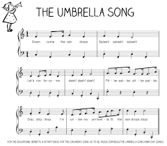 The Umbrella Song Rainy Day Songs Let S Play Music Umbrella Song Rainy Day Songs Songs