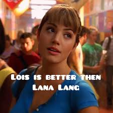 I'm just realizing that in the comics, Lana Lang always has the best  Superwoman suits!