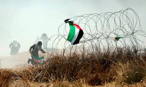 Image result for gaza border brecking