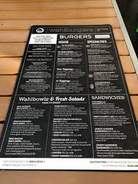 Who needs shake shack now that the wahlburg brothers have opened up their las vegas outlet right in front of ballys. Menu Picture Of Wahlburgers Las Vegas Tripadvisor