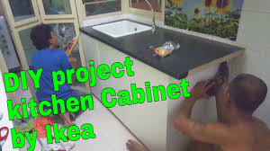 Buy furniture malaysia online ikea kitchen ikea kitchen design. Diy Kitchen Cabinet Ikea Cabinet 07feb2016 Thezunafamily Vlogs Youtube