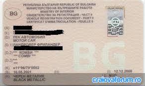 Iniţiativă pentru modificarea certificatului de înmatriculare auto. Craiovaforum