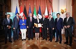President donald trump on tuesday expressed his support for reinstating russia into the g7, and french president emmanuel macron has agreed with the president that russia should be invited to the g7 conference in 2020, according to a senior administration official. 43rd G7 Summit Wikipedia