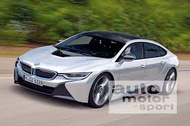 Rendered Bmw I5 Takes Design Cues From The I8 Bmw Electric Cars Bmw I