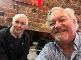 enjoying crossword conversation with ms