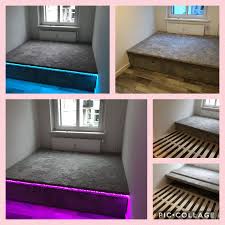 Podest Mit Bett Kleine Zimmer Wohnung Zimmer