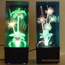 Fiber optic flowers in a box. Fibreglass Flower Kitsch Table Lamps Vintageinfo All About Vintage Lighting