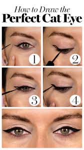 Now start applying eyeliner on your upper eyelids by holding the brush flat. 9 Eyeliner Tricks That Will Change Your Life Or At Least Save You Time Glamour