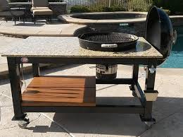 Custom Weber Grill Table Outdoor Grill Station Grill Table Weber Grill Table