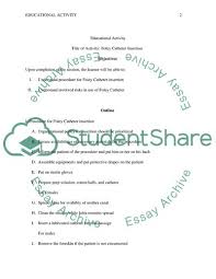 Relational schema was written and submitted by your fellow student. Foley Catheter Insertion Teaching Plan Essay Example Topics And Well Written Essays 500 Words