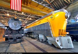Image result for Federal Yellow 1956 Chesapeake and Ohio Railroad