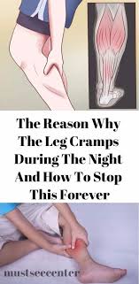 The Reason Why The Leg Cramps During The Night And How To Stop This Forever With Images Leg Cramps Leg Cramps Causes Body Cramps