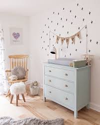 Our Changing Table Is A Wonderful Ikea Hack That My Husband Made For Me We Had This Old Dresser That We Ikea Cocuk Odasi Bebek Odasi Erkek Kiz Bebek Odalari