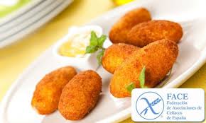 Receta De Croquetas De Jamon Para Celiacos Sin Gluten Federacion De Asociaciones De Celiacos De Espana Receta Croquetas De Berenjena Croquetas De Atun Recetas De Croquetas