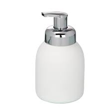Black And White Hand Soap Dispenser Wenko Ceramic Foam Dispenser In White 20089100 The Home Depot Foam Soap Dispenser Foam Dispenser Foam Soap