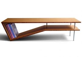 End tables and accent tables: Slim Slant Coffee Table Coffee Tables Better Living Through Design