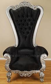 Carved Mahogany Louis Xv Beregere Armchair Regal Throne Chair Silver Black Velvt Ebay Goth Home Decor Throne Chair Fantasy Furniture