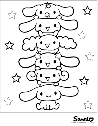 Sanrio Characters Coloring Pages Coloring Pages Cool Coloring Pages Cute Coloring Pages