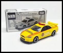 TOMICA NISSAN SKYLINE GT-R R34 BNR34 CS-119 FIRE TEAM RESCUE 162 TOMY 2022  1