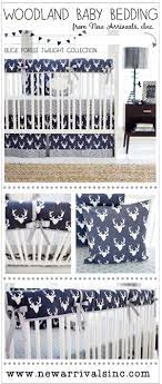 Our deer crib bedding set will fit perfect in your woodland nursery! Woodland Baby Bedding This Fun Navy Deer Crib Rail Cover Set Is Sure To Bring A Rustic Feel To Woodland Baby Bedding Baby Boy Bedding Sets Deer Crib Bedding