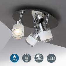 Ouesen 18w wasserdichte led lampe decke moderne dunne runde led bundige deckenleuchte 1650lm warmweiss 3000k led. Led Bad Deckenleuchte Schwenkbar Ip44 Kaufland De