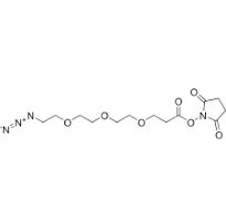 N3-PEG3-C2-NHS ester