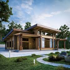 Ecofriendly Prefab Laminated Log House Kit Diy Building Cabin Home Kit 3264sq Ft Ecohousemart Dream House Exterior House Exterior Modern House Exterior