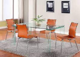 orange dining room chairs provide