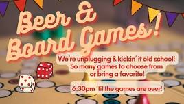 Beer & Board Games
