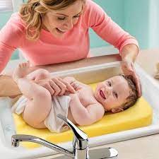 Angelcare soft touch mini bath support in grey. Summer Infant Comfy Bath Baby Bath Sponge Yellow Baby Bath Sponge Baby Bath Baby Bath Mats
