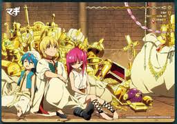 Magi Labyrinth Of Magic Aladdin Alibaba Saluja Morgiana Pencil Board Bandai Myfigurecollection Net Aladdin, alibaba, and morgiana's adventures continue in the magical kingdom of magnostadt, a country ruled by magicians, and the reim empire. magi labyrinth of magic aladdin