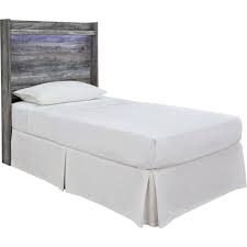 Baystorm 4pc panel with storage on both sides bedroom set in gray. Baystorm Twin Panel Headboard Ashley Homestore Canada