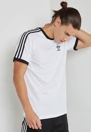 These everyday staples are crafted from. Buy Adidas Originals White 3 Stripes Adicolor Casual Men 39 S T Shirt For Men In Dubai Abu Dhabi Cw1203