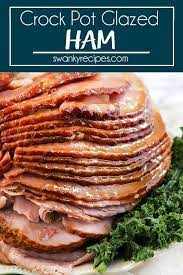 Crock Pot Brown Sugar Ham With Pineapple Swanky Recipes Brown Sugar Ham Crockpot Ham Pineapple Ham