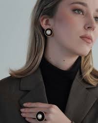 Barbara Stud Pearl Earrings