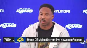Myles Garrett's full opening press conference with Rams - NFL.com