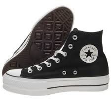 Je les ai portées 2 converses all star roses pales. Converse Haute Plateforme