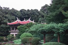 This is himitsu no hanazono, the secret garden. The Real Tokyo Locations From Makoto Shinkai S Anime Movies The Japan Times